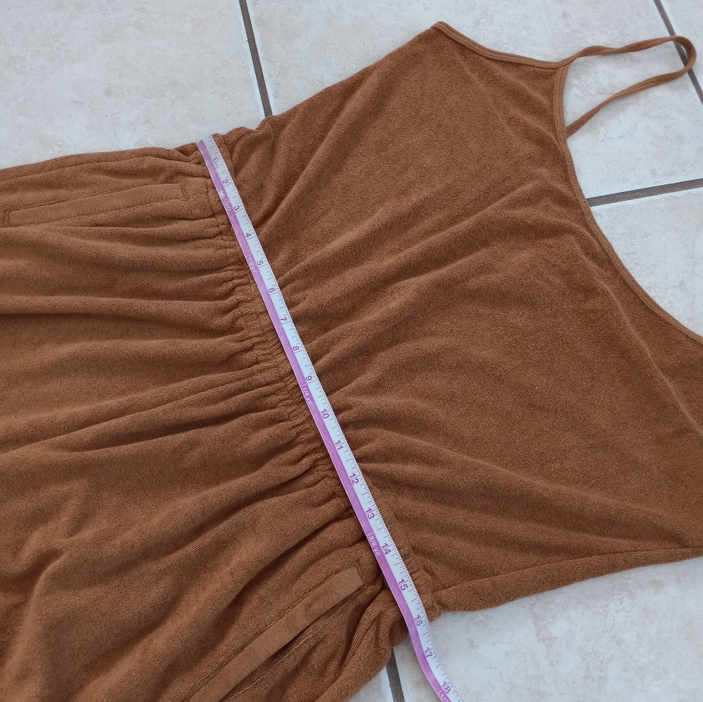 Aerie Mustard Terry Jumpsuit - Picture 9 of 14